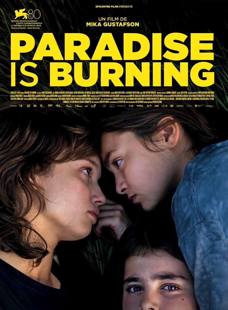 Portada de la película Paradise is Burning