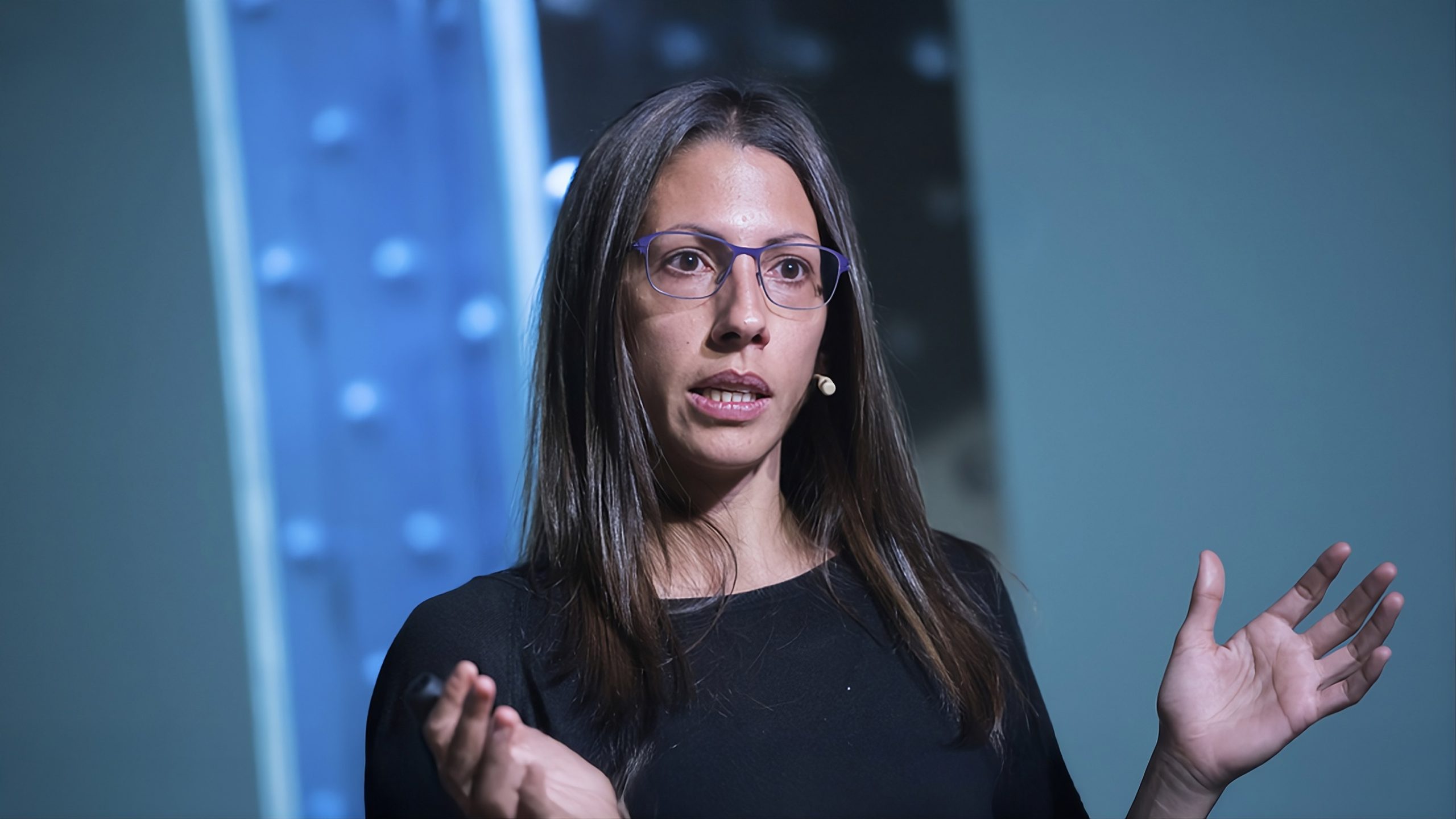 Silvia Lobo Fundación en el encuentro llevado a cabo por Telefónica y Acción Cultural Española AC/E.