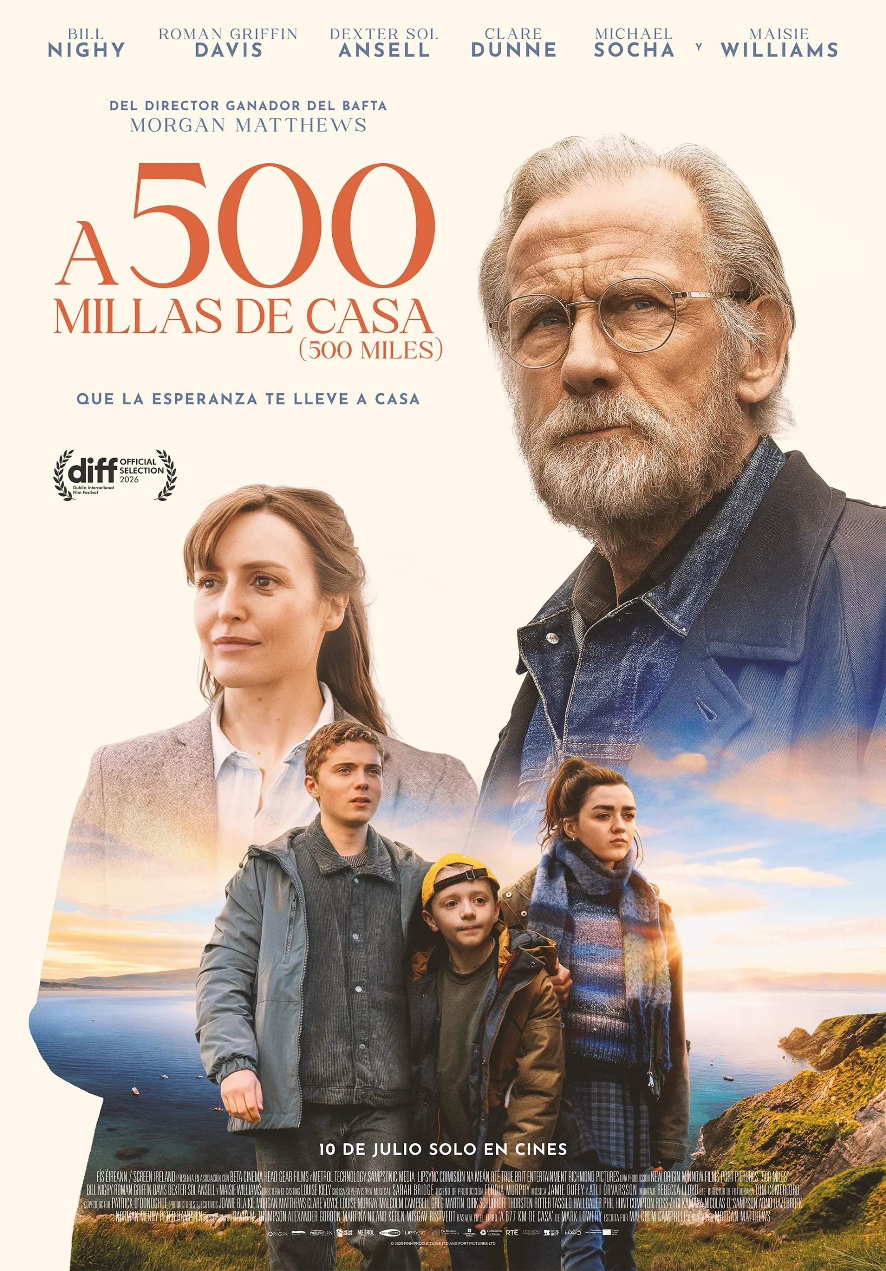 A 500 millas de casa | Distribución