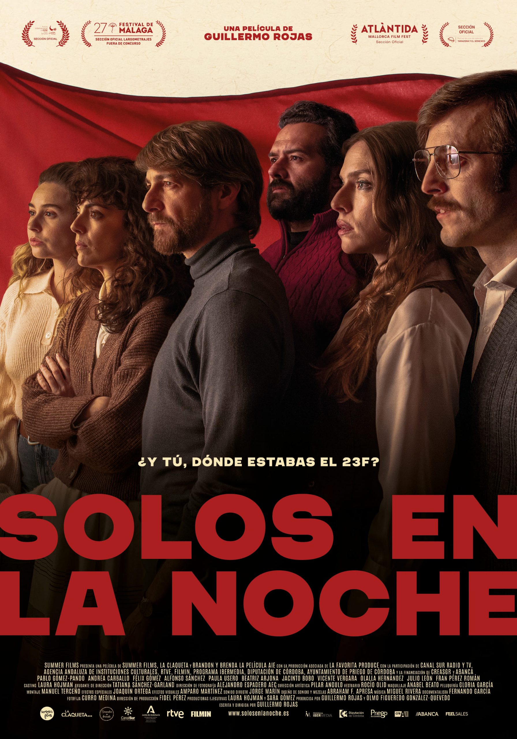 Solos en la noche | Distribución