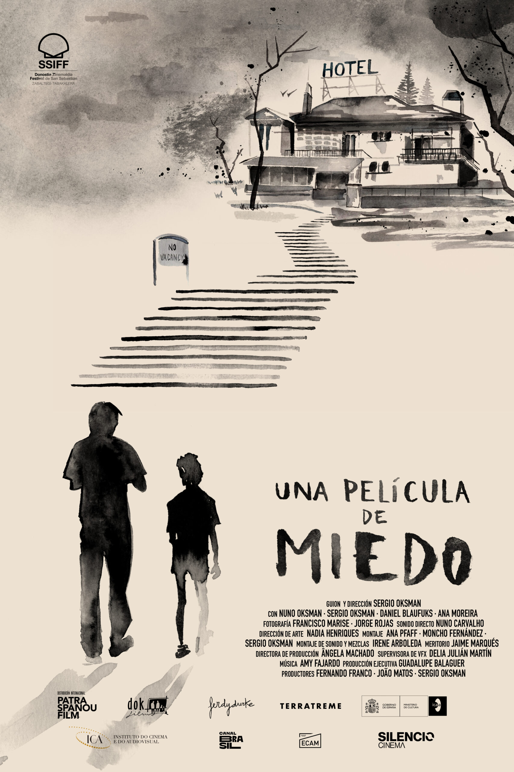 Una película de miedo | Distribución